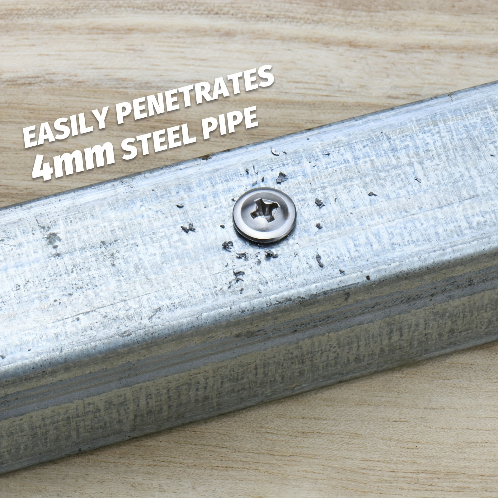 # 8 gemodificeerde truss head plaatwerk schroeven assortimentset 410 roestvrij staal zelftappende boorschroeven voor metaal kunststof hout