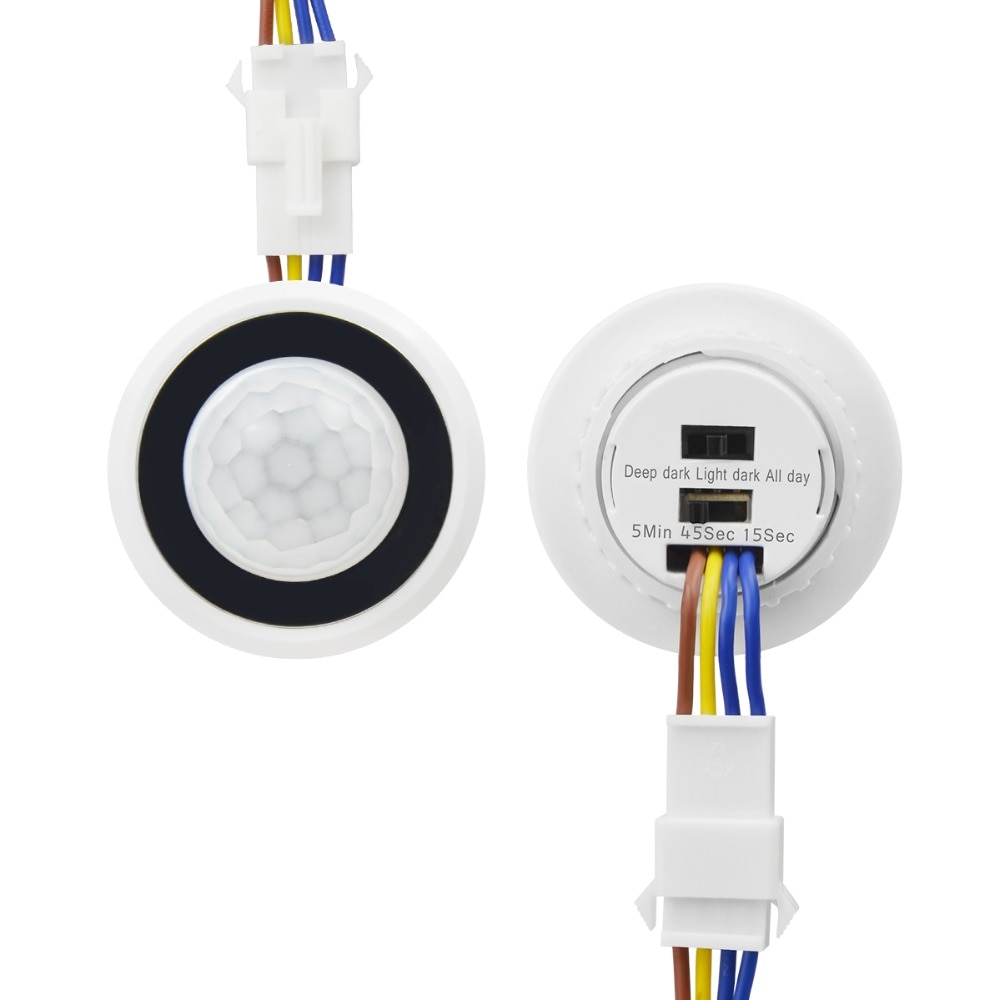Interruptor de Sensor de movimiento infrarrojo PIR – Grandado