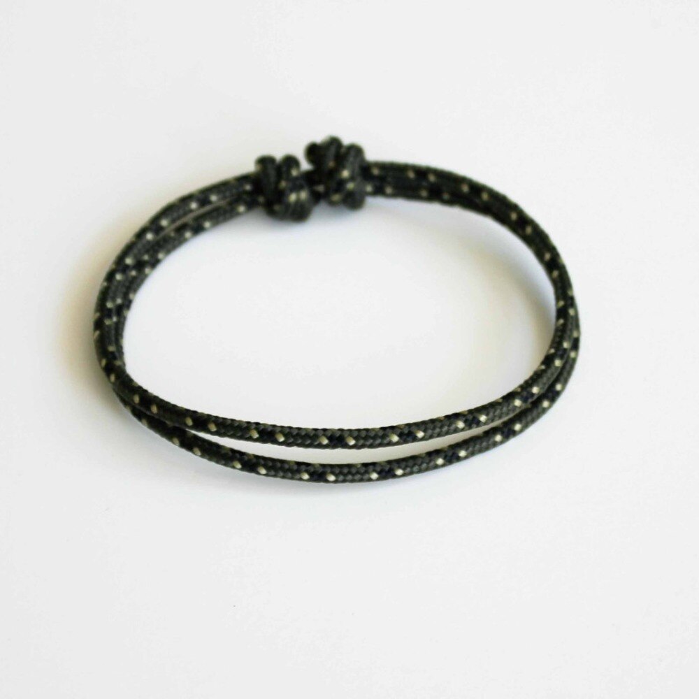 Bracelet paracorde 2mm de survie coloré à noeud réglable rapide