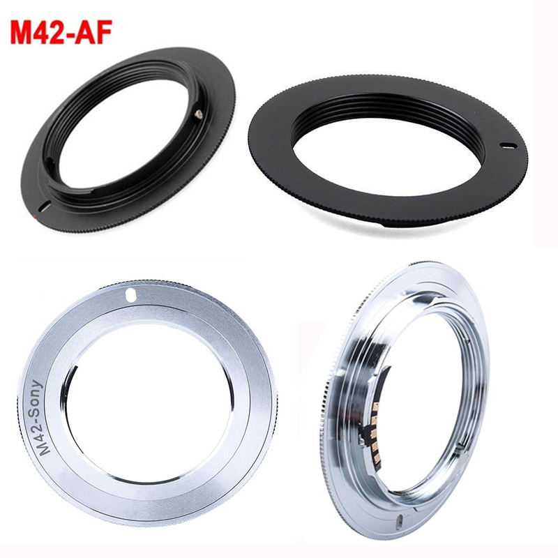 Foleto M42 Lens to Alpha A AF Minolta MA Mount Chip AF Confirming Adapter Ring for SONY A900 A550 A850 A37 a65 a57 a390 a55