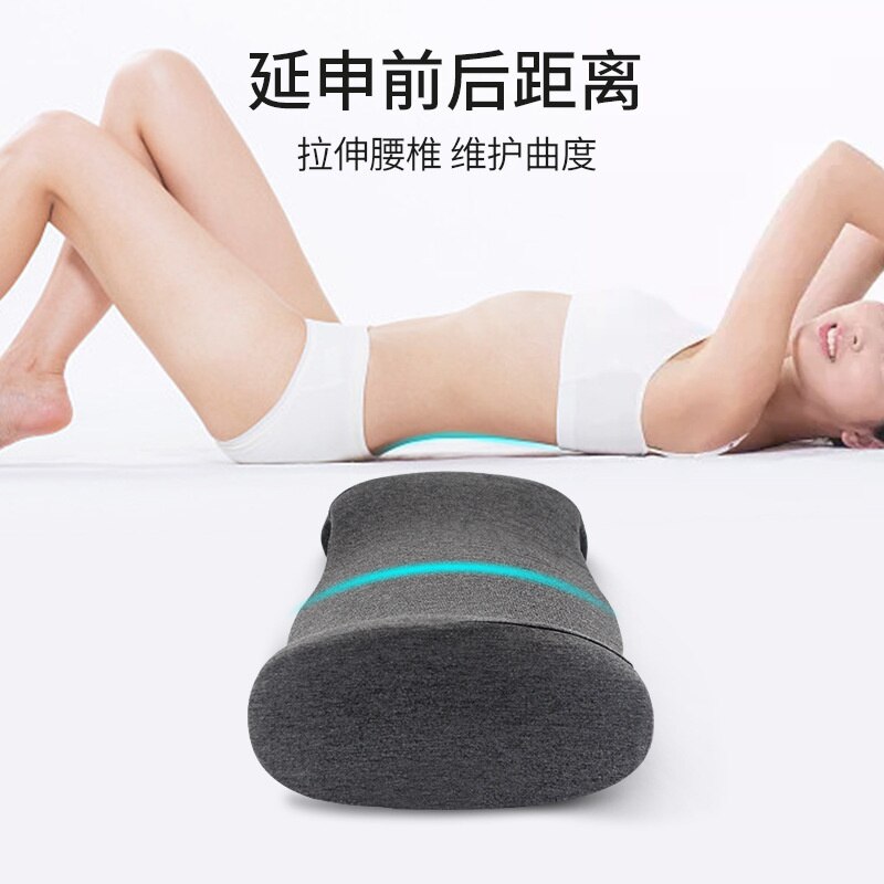 Cuscino lombare per dormire Memory Foam letto cuscino di supporto per la schiena per alleviare il dolore lombare e dormire sul lato sdraiato