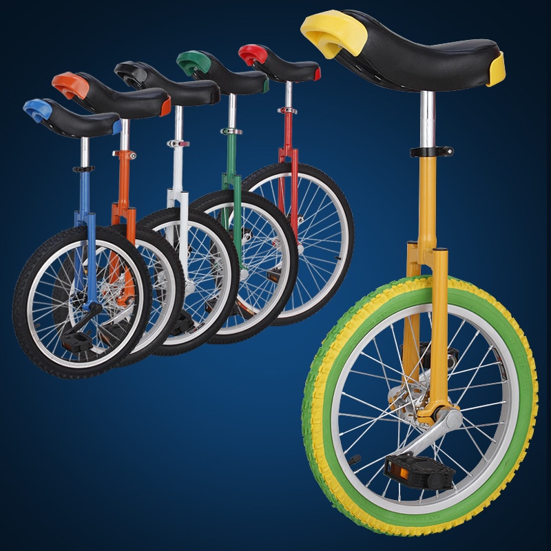 Balance enkelt hjul børn voksne enhjulet monocykel sjov akrobatik balance cykler