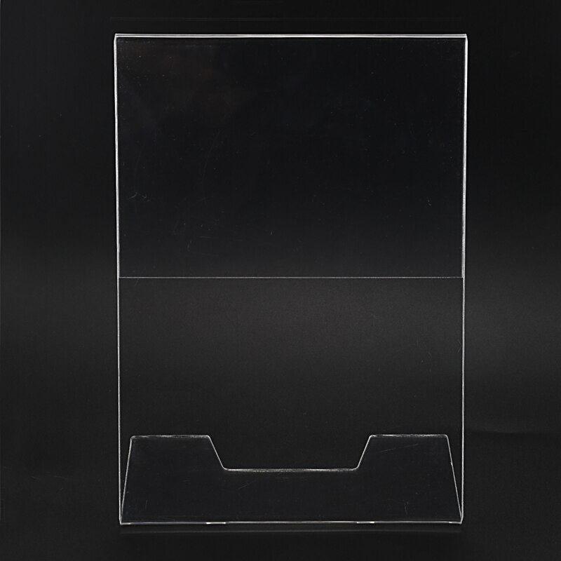 Menu Holder Acrylic Size: A5 Leanback portrait