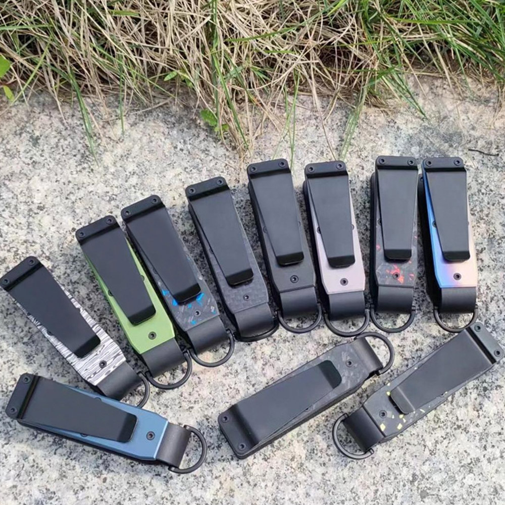 Organisateur de clés support Compact porte-clés en métal porte-clés minimaliste pour porte-clés sécurise 2-6 clés