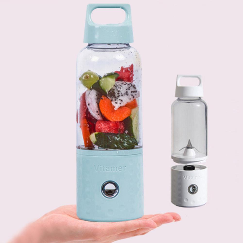 500ML 4000mAh Portable Mini USB Charging Vitamer Fruit Juicer