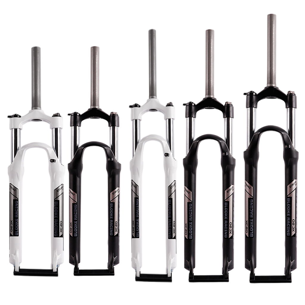 28.6mm MTB Bike Fork Front Fork Lockout Adjustment Forks Remote Lock Lockout Bicycle Shockproof Front Fork