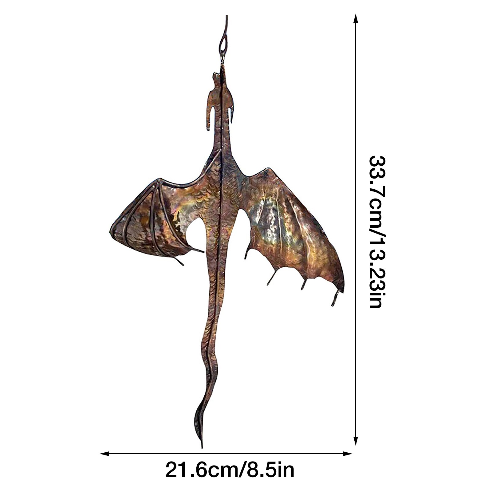 Bat Wind Catcher Bat Wind Spinner Wind Sculptures Spinner Yard Windmill Garden Ornaments Spinning Yard Art: A