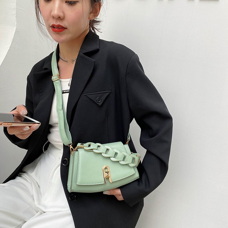 Beliebte, hochwertige vintage-schultertaschen, kleine quadratische umhängetaschen für damen, frühling/sommer, einfarbig, tragbar, messenger bag