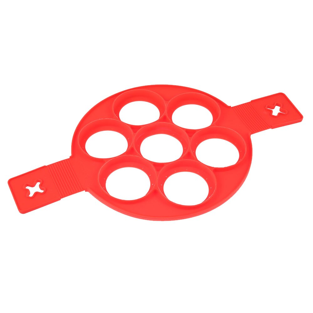Pancake Maker Nonstick Cooking Tool Egg Ring Maker Egg Silicone Mold Pancake Cheese Egg Cooker Pan Kitchen Baking Accessory: Default Title