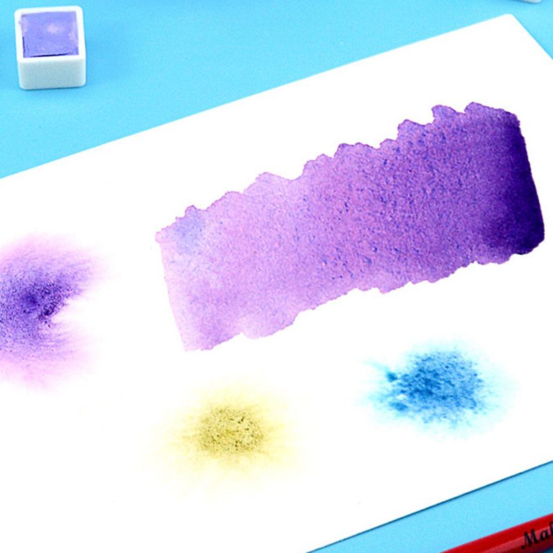 Super Vision Gelaagde Aquarel Pigment, Water Kleur Verf, Half Koekenpan Voor Tekening Verf, aquarel Aquarellen Art Leveranciers