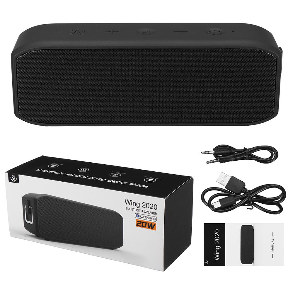 20/30/40/50W Bluetooth Speaker Kolom Draagbare Speaker IPX7 Waterdicht Subwoofer Met 360 Stereo Geluid outdoor Luidsprekers Boombox: 20w ipx7 5600mah