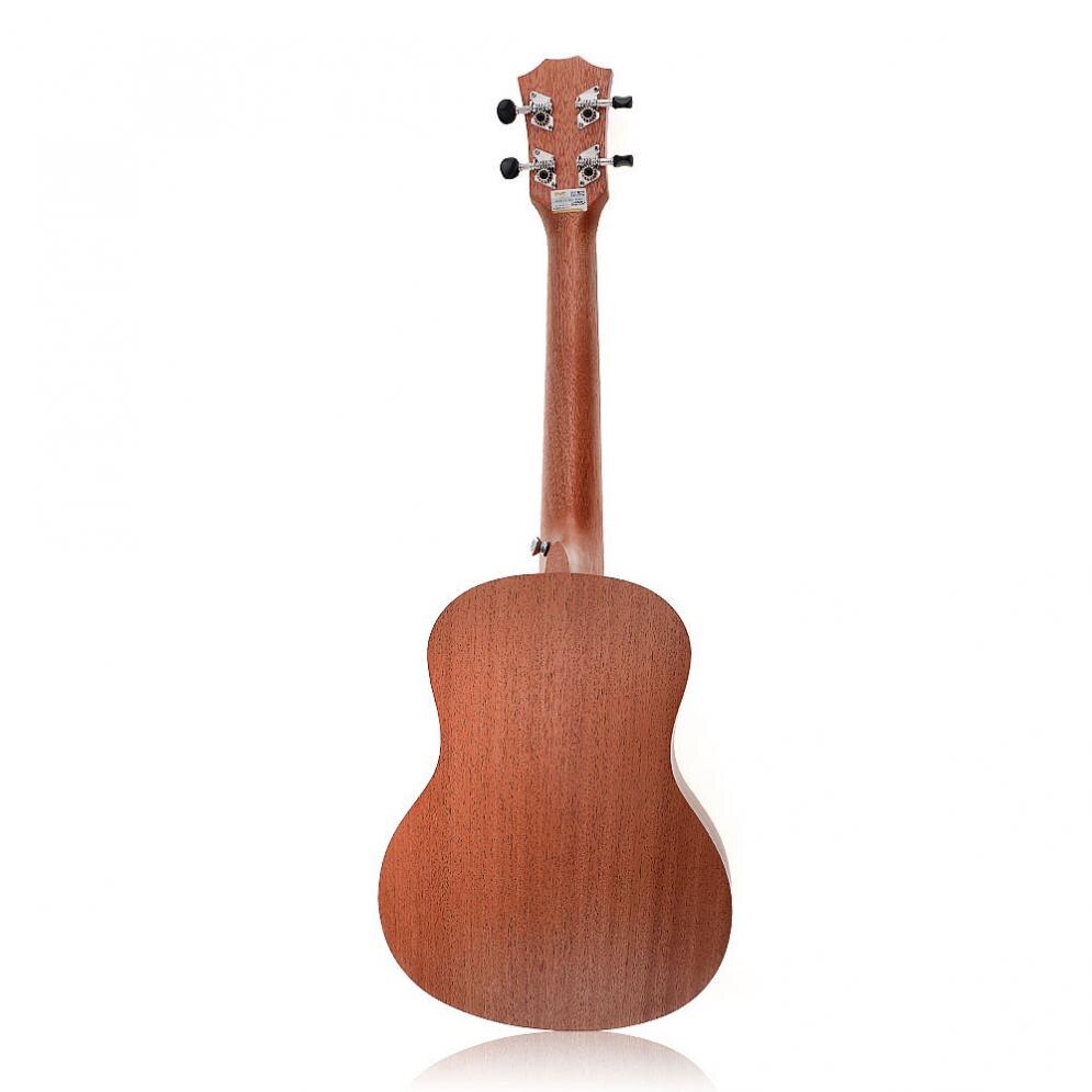 Mahogany Wood 26 Inch 18 Fret Tenor Ukulele Acoustic Cutaway Guitar Mahogany Wood Ukelele Hawaii 4 String Guitar