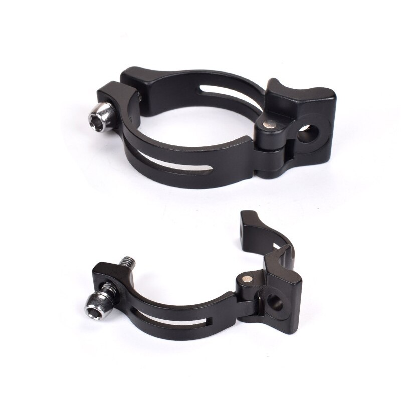 MTB Bicycle Switch Clamp Converter Switch Straight Lock Clamp Post 34.9/31.8mm Bike Front Derailleur Clip Ring