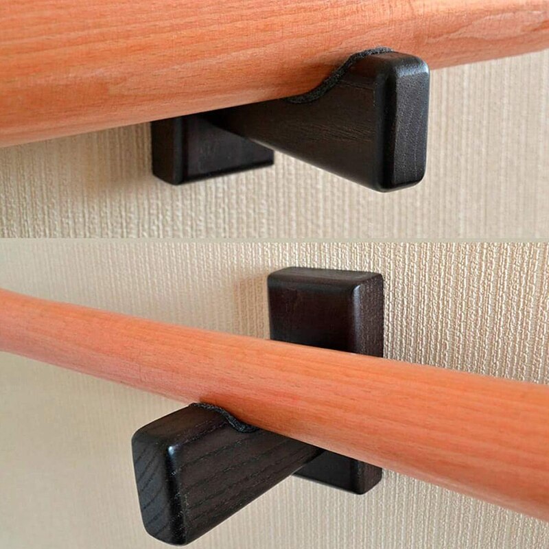 4 Pcs Honkbalknuppel Display Wall Mount, Beschermende Rack Beugels Hanger Honkbalknuppel Houder Case Voor Horizontale Display