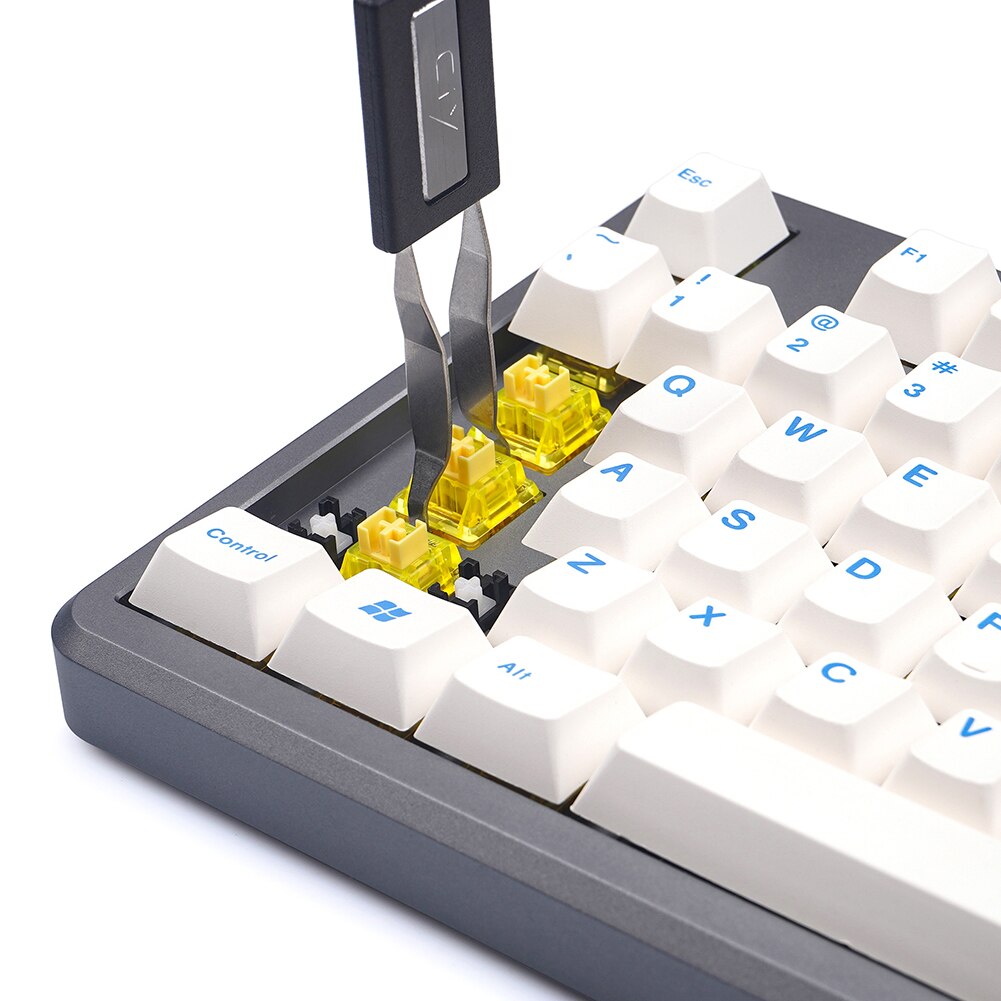 Universal Keyboard Key Cap Puller for Mechanical Keyboard Keycap Remover Keycap Shaft Remover Button Extractor Replacement Tool