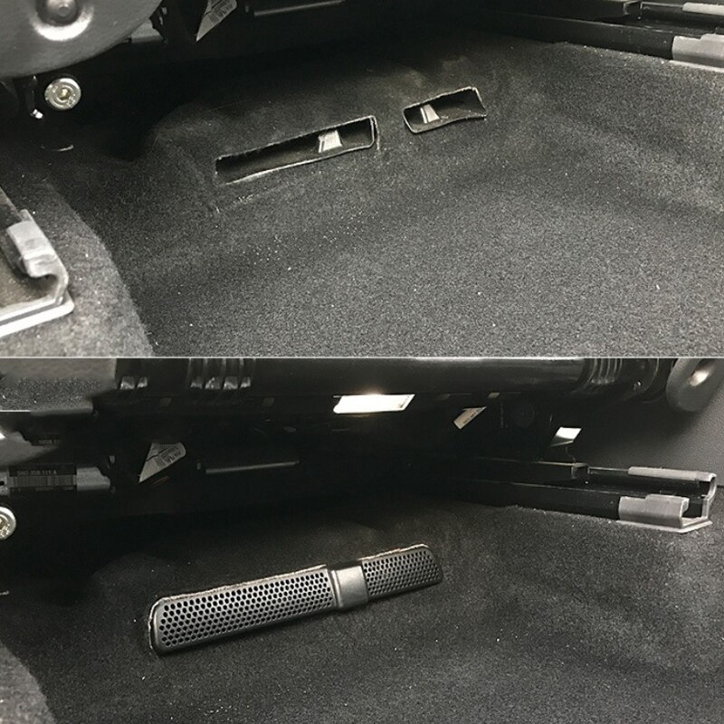 2PC Car Air Outlet Cover for Skoda Kodiaq - Back Seat Under Car Rear Seat Air Conditioning Vent Cover