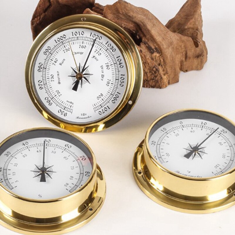 Wall Mounted Tester Copper Shell Marine For Weather Station Wall Hanging Boat Using