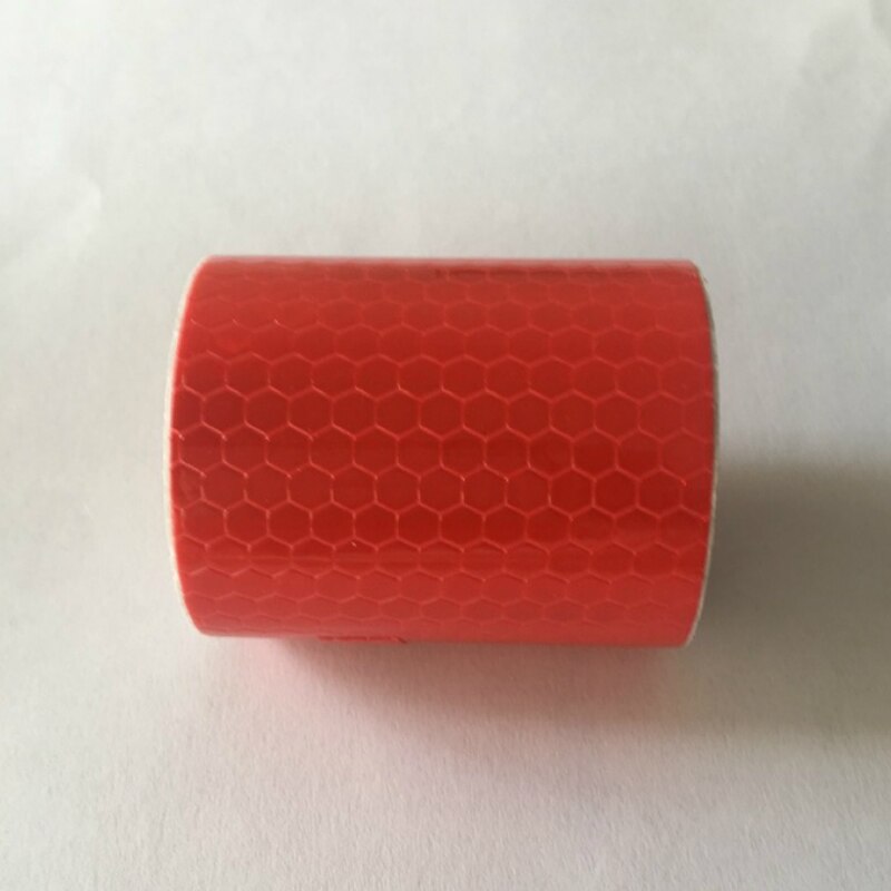 1 Roll 5Cm X 100Cm Auto Reflecterende Tape Stickers Waarschuwing Tape Sticker Road Veiligheid Tape Voor Fiets Auto voetganger Bescherming