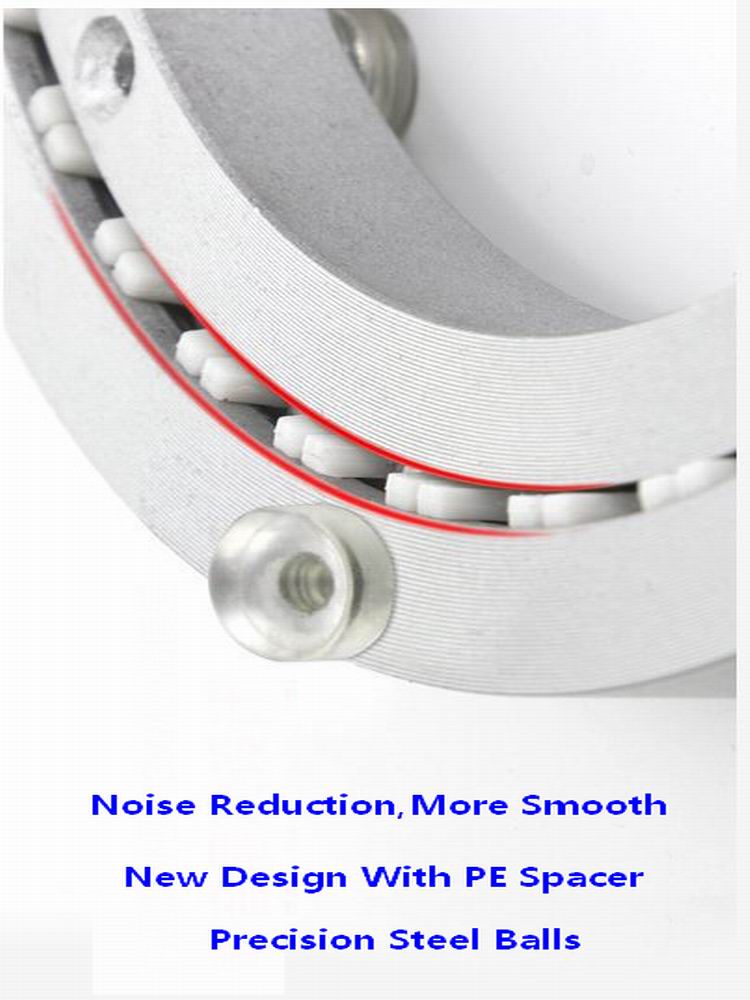Slewing Ring Turntable Plate Table Smooth Swivel Plate Rotating Table Aluminium Alloy Rotating Bearing lazy Susan bearings