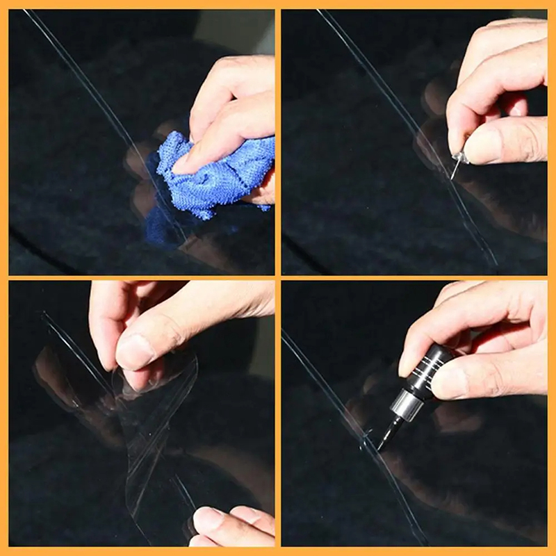 DIY Auto Windschutzscheibe Rissige Reparatur Werkzeug Upgrade Auto Glas Reparatur Flüssigkeit Auto Fenster Kratzer Riss Wiederherstellung Auto Zubehör