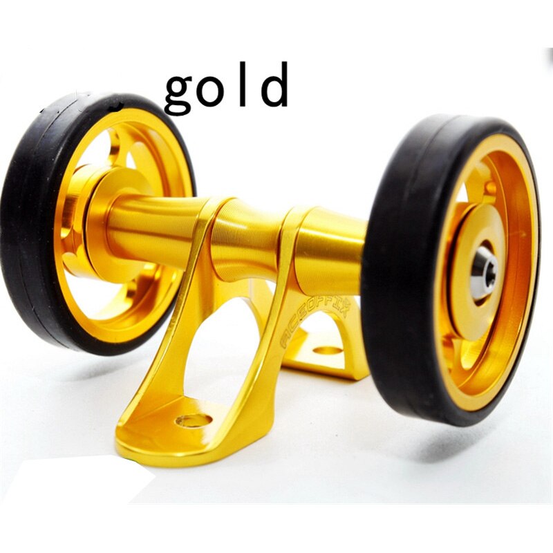 Ultraleicht 42g Fahrrad Fender Easywheels für Brompton fahrrad Hinten Fender 4 Farben: gold