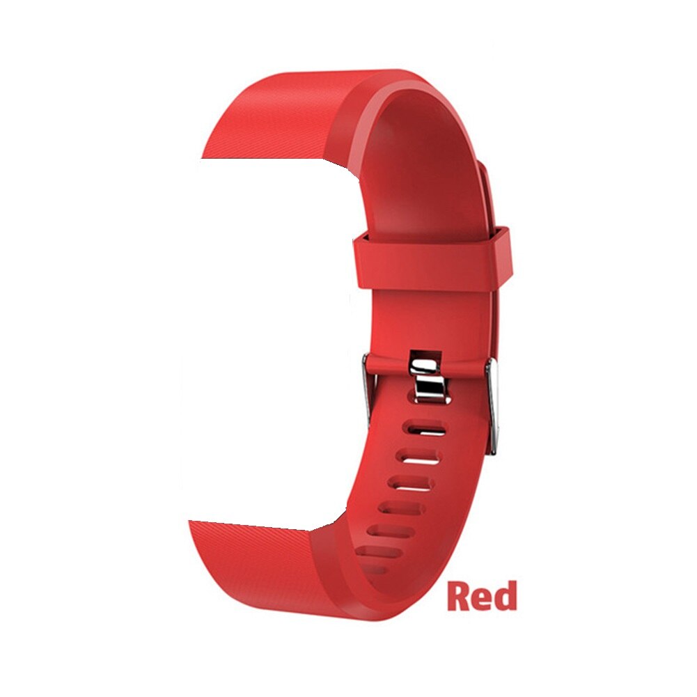 Wrist Band Strap Replacement Silicone Smart Watch Bracelet Watchband For ID115 Plus Smart Watch