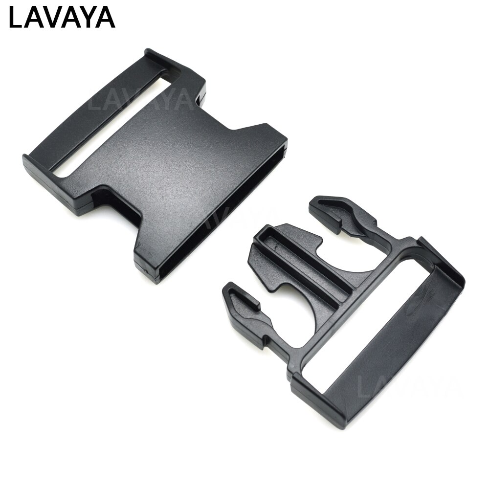 1 pièces sangle taille 60mm en plastique plat côté boucles de libération sangles réglables