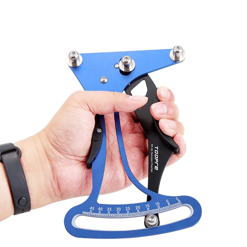 Fiets Cnc Hollow Spaakspanning Meter Tool Wiel Spaken Bouwers Reparatie Tool Checker Indicator Nauwkeurige Fiets Accessoires