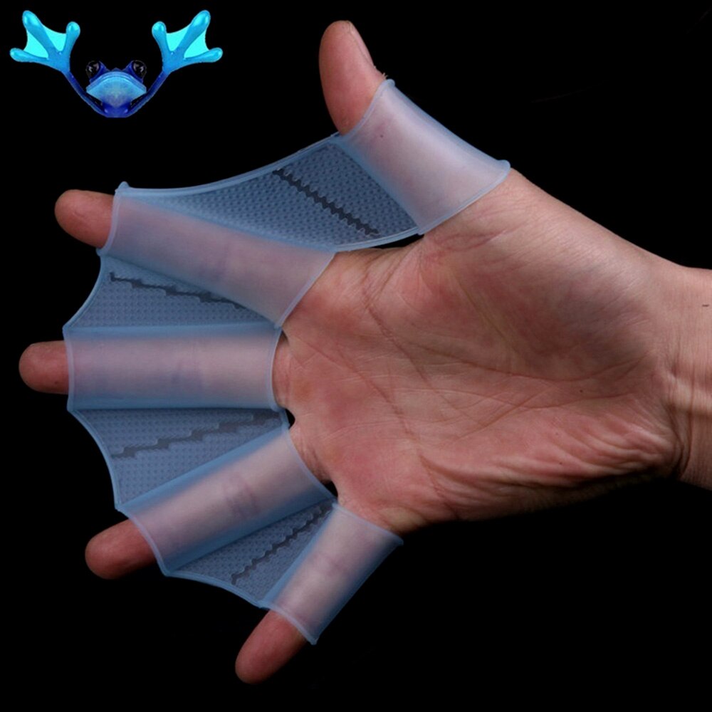 1 paire de gants de natation, palmes, entraînement des mains, gants d'entraînement palmés pour femmes, hommes, enfants, accessoires de pagaie de plongée