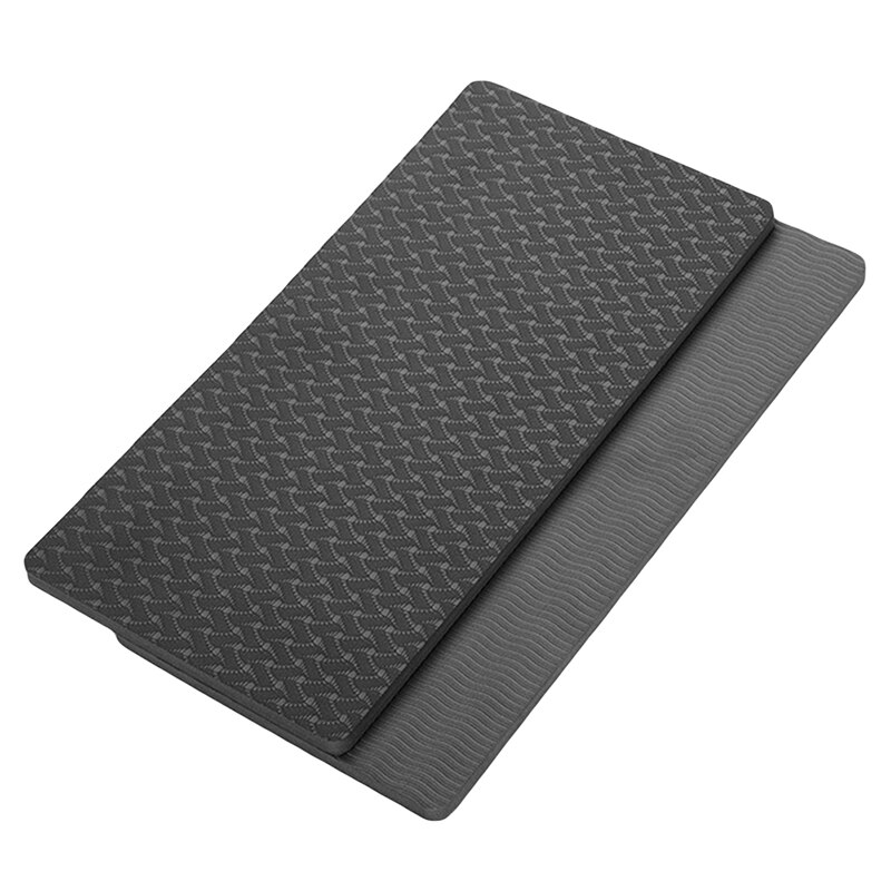 2 -teiliges set yoga-kniepolster, plank-kissen, fitness-pad, bodybuilding-kissen, ellbogenpolster, trainingsmatte für sport und pilates