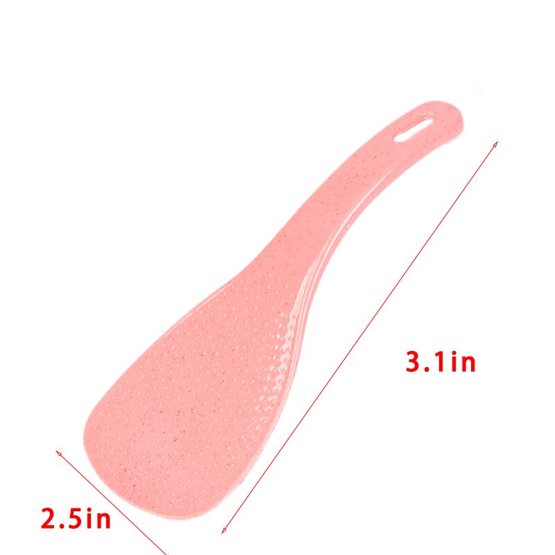 Tarwe Stro Grote Lepel Rijst Paddle Scoop Non-stick Pollepel Keuken Tafel Serveren Accessoires
