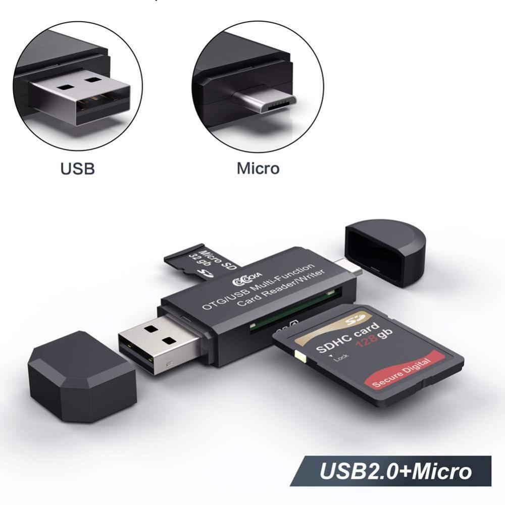 4 in 1 Type C Micro SD USB OTG Card Adapter USB Stick Reader USB-C Stick TF Lezen voor Samsung galaxy Note 5