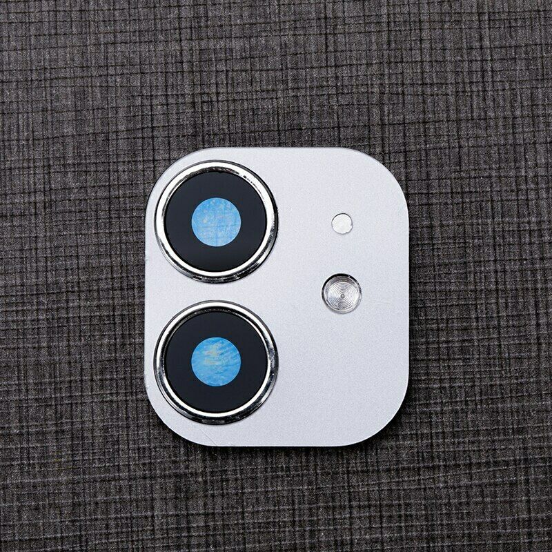 Lens Sticker Voor Iphone Xr/Xs Camera Cover Seconden Veranderen Nep Camera Voor Iphone 11 ND998: Zilver