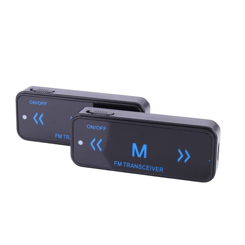 2 sztuk LEIXEN VV-108 Super mini Walkie talkie 0.5W z zasilaczem USB i słuchawkami UHF 400-480MHz 16CH dwukierunkowe radio