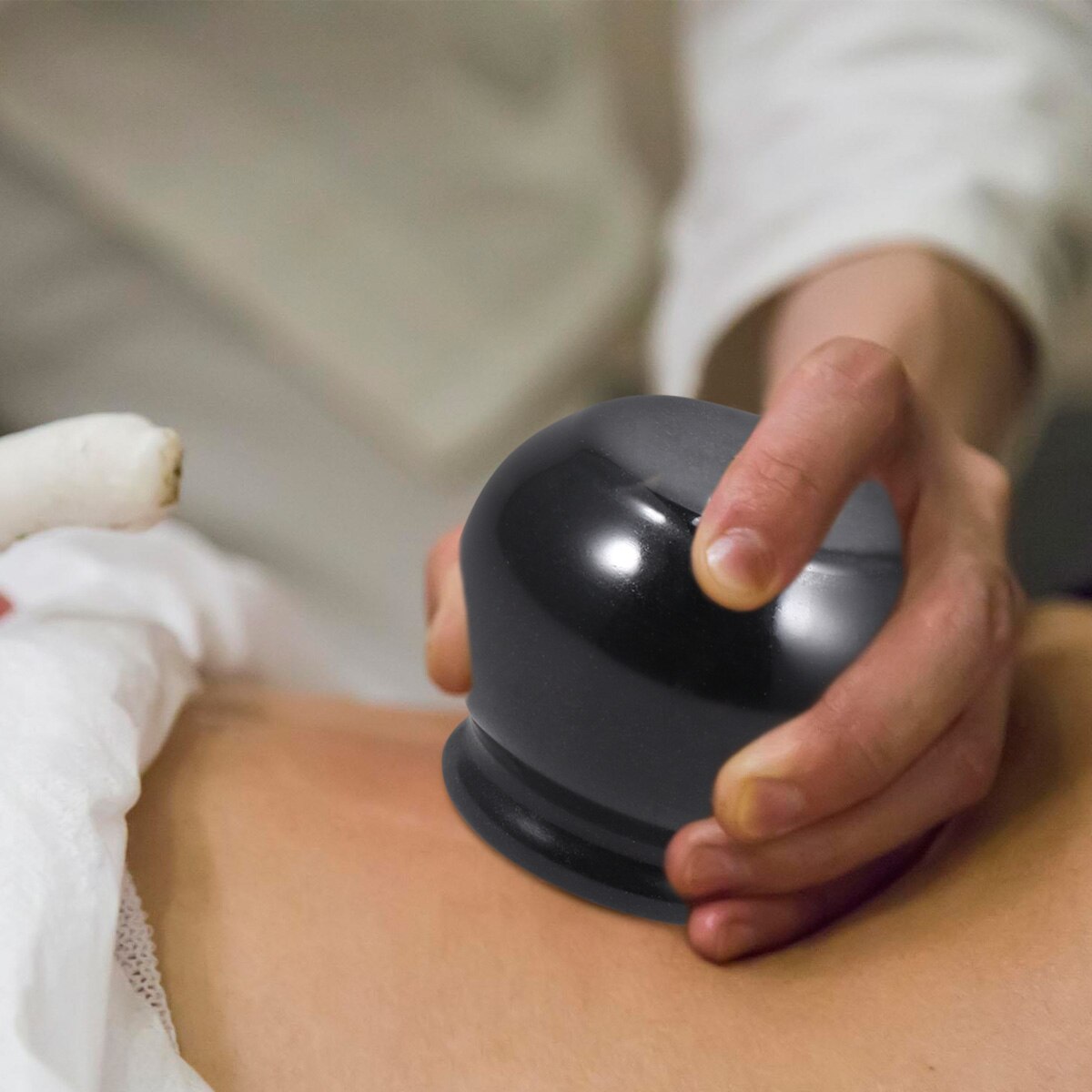 Vakuum cupping terapi sett kroppsmassasje cupping terapi stein meridian massasjeutstyr moxibustion kopping helse smertelindring