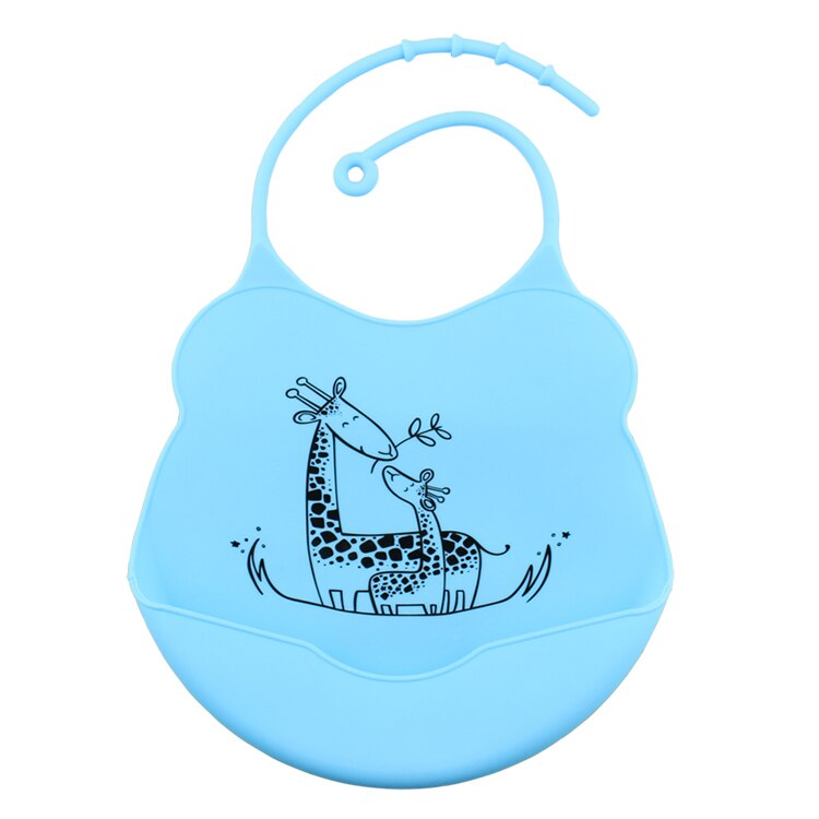 Bavoirs de bébé Easi Anti-huile | Souple, Anti-goutte, Anti-goutte, lingettes faciles, enfants, Anti-fuite, pochette pour la bouche: Bleu