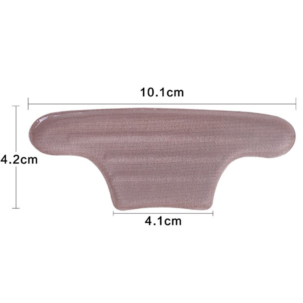 1 Pair Silicone Foot Gel Stickers Insole High Heel Cushion Pads Shoes Anti Slip Insoles Protector For Heels Rubbing Foot Care