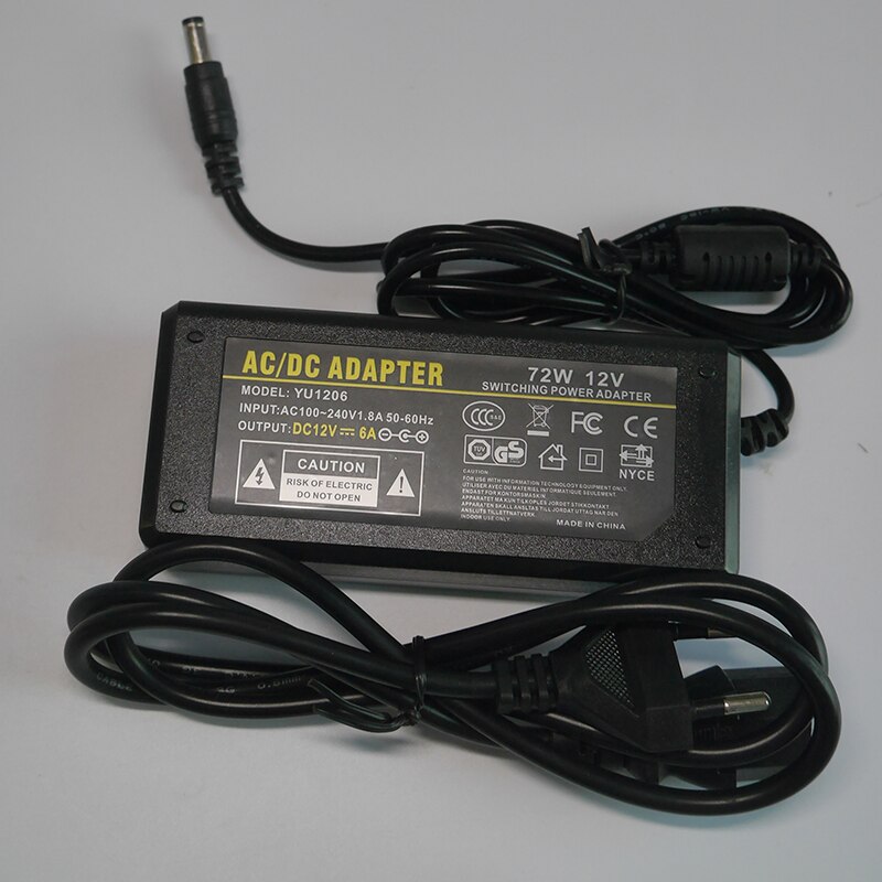 Verlichtingstransformator  ac110v-240v naar  dc 5v 12v 24v voedingsadapter 2a 6a 8a 8.5a 10a led strip schakelaar driver