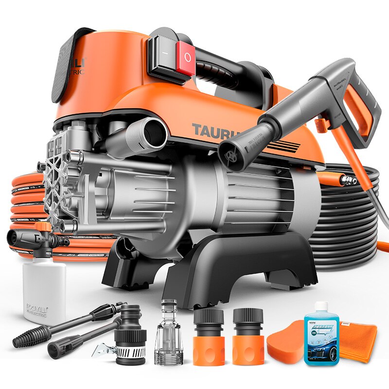 4420G AC 220V induction motor high pressure cleaner portable car washer vehicle washing floor cleaning 1200KW 70-110bar 5L/min