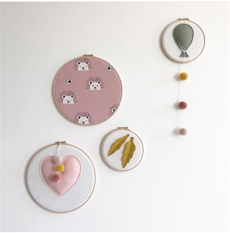 Ins Nordic Nursery Room Decor Veer Opknoping Decor Handgemaakte Kinderen Babykamer Opknoping Muur Decor Voor Baby Bed Bumper