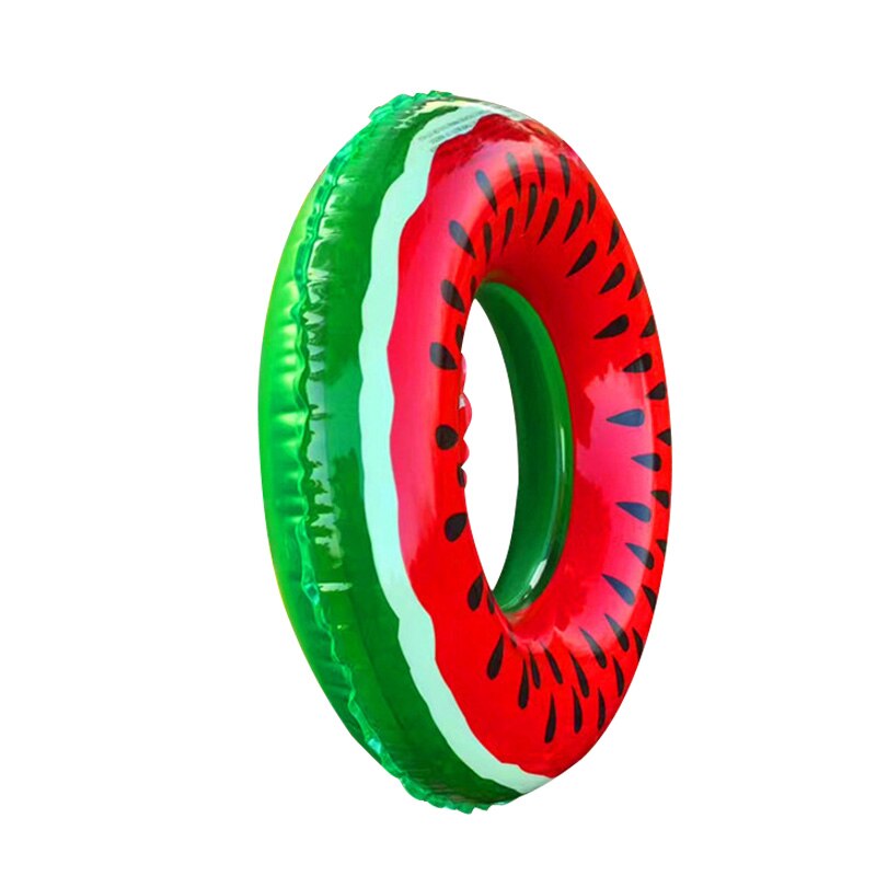 Watermelon Inflatable Adult Children Swimming Ring Inflatable Pool Float Circle For Adult Children Outdoor Watermelon Swimming