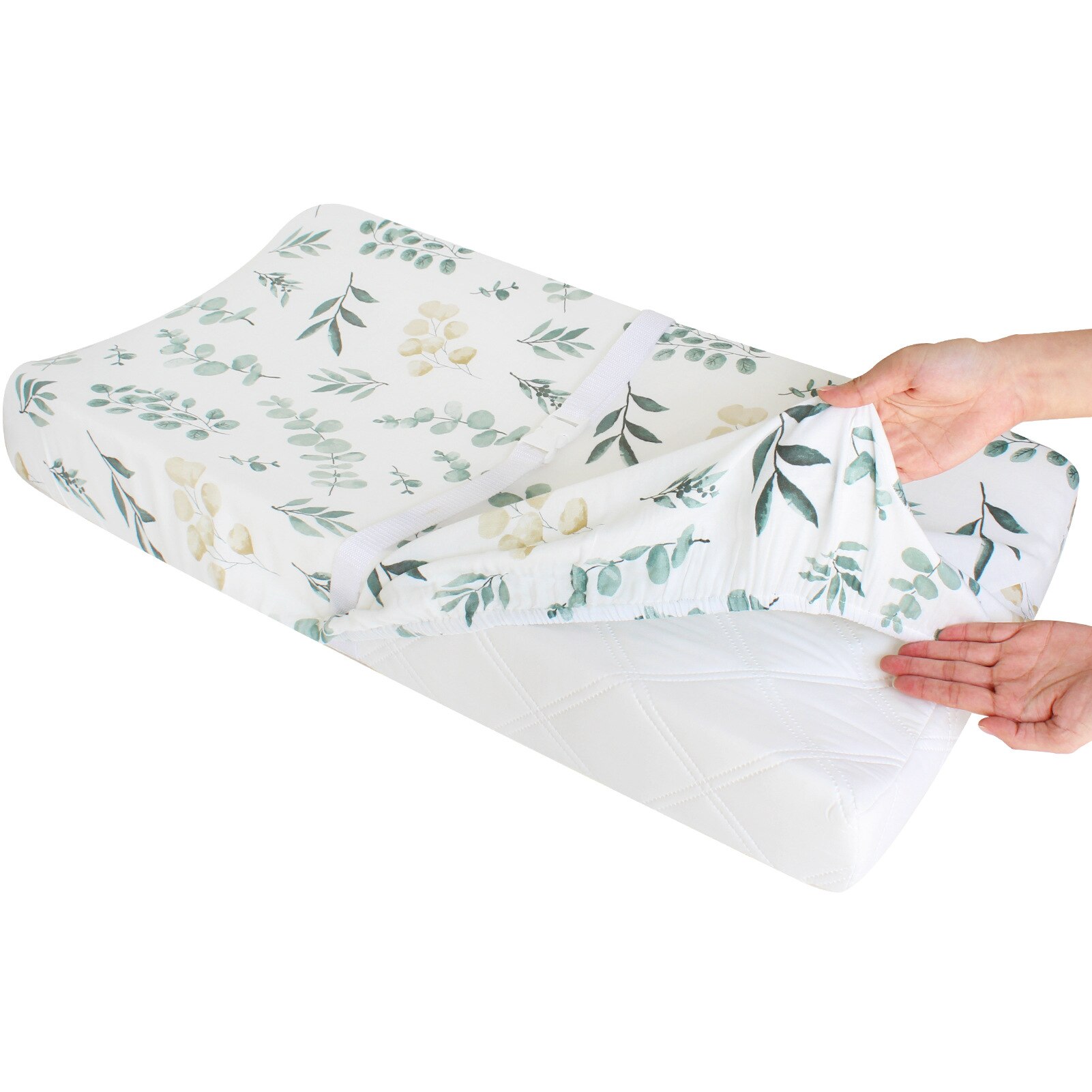 Vauvan hoitoalustan päällinen painatus joustava istuva pinnasänky lakana vauvan taaperosänky lastentarha unisex vaipanvaihtopöytä arkki