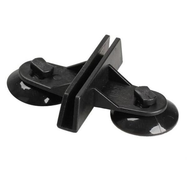Séparateur de réservoir d'aquarium | Séparateur de réservoir de poissons, séparateur de ventouse noir, compartiment de