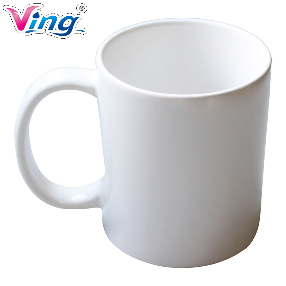 36pcs/lot B Sublimation Mugs Blank White Coated Mugs B Grade 11OZ 325ML For Heat Press Printing With Box