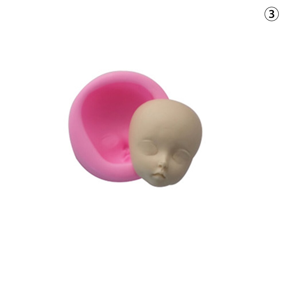 Silicone Baby Gezicht Mal Voor Fondant Chocolade Zeep Handgemaakte Zeep: 03