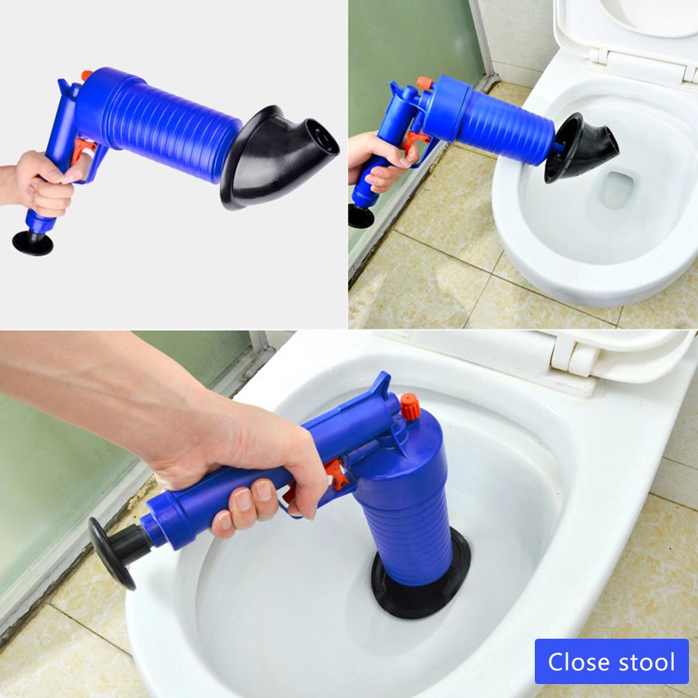 Luchtpomp Druk Pijp Plunger Ontstopper Riool Zinkt Wastafel Pijplijn Verstopt Remover Badkamer Keuken Wc Cleaning Tools