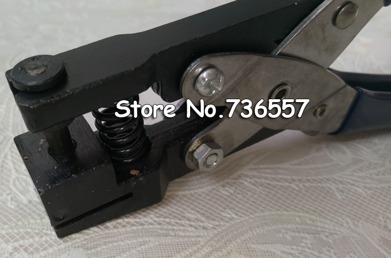 Perforadora de pvc para tarjetas, perforadora de ranura, tamaño del agujero 2mm 3mm 4mm 5mm 6mm