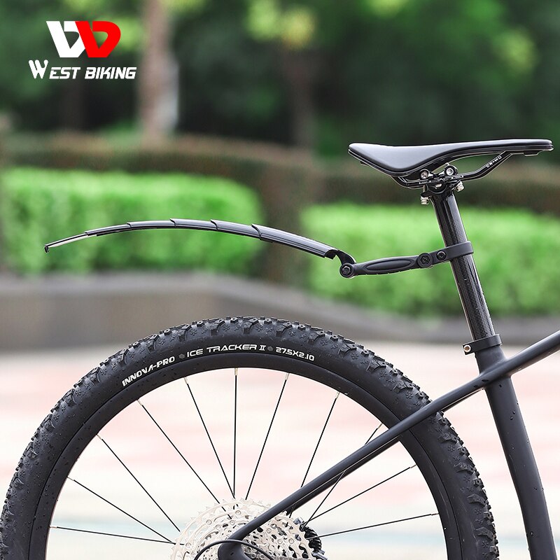 WEST BIKING – garde-boue universel pliable pour vélo, vtt, garde-boue avant et arrière, ailes de roues de cyclisme, garde-boue pour vtt