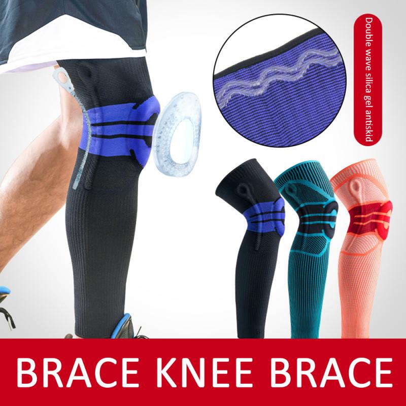 Sport Sicherheit Zubehör Schienbein Schutz Knie Pads Basketball FußBall Anti-kollision Knie Pads Elastische Gestrickte Warme Knie Pads