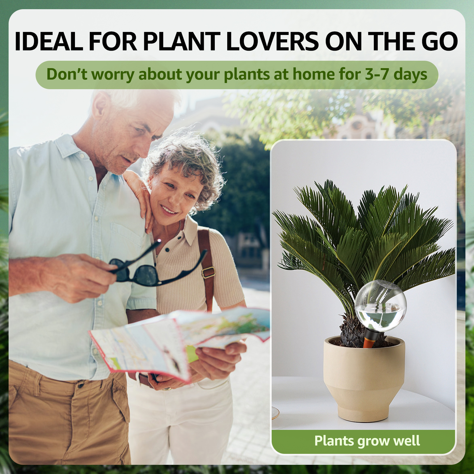 Sistema de riego por goteo automático, 2/4 Uds., 500ML, bombillas de riego automático para plantas de jardín, plantas de flores, dispositivos de bolas de riego
